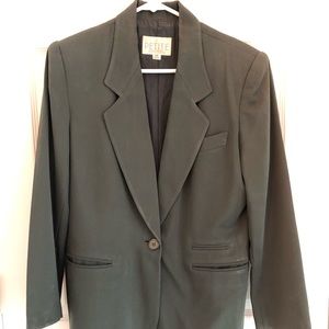 Green Petite Sophisticate suit